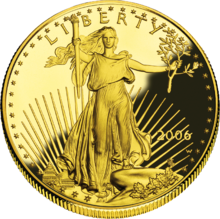 American Gold Eagle Goldmnze
