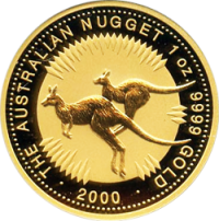 Nugget Goldmünze